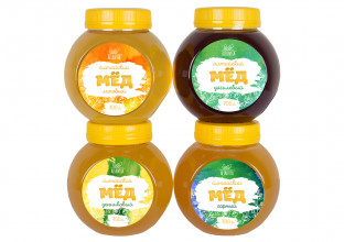 Набор редких видов алтайского мёда