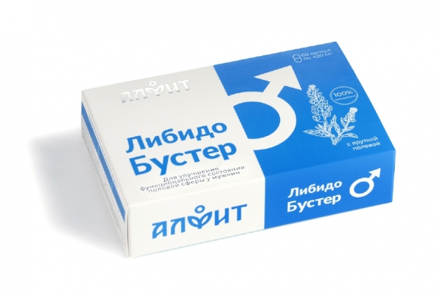 Анализ продукта «ЛибидоБустер» в блистере, 60 капсул по 420 мг, Алфит