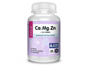 Кальций+магний+цинк+витамин D3, 60 таблеток