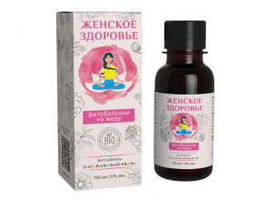 Фитобальзам на меду «Женское здоровье», 100 мл ТМ Алтайский Нектар