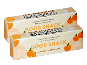 Батончик Good Snack «Apricot choco crash», 45 г Набор из 2 шт.