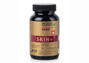 Капсулы молодости Herbs collagenol Skin+ сияющая и упругая кожа, 108 капсул ТМ Сиб-КруК