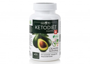 Матриксный масляный экстракт Ketodiet norm, 400 капсул ТМ Active life