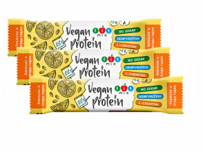 Протеиновый батончик «Vegan Protein» с апельсином и ягодами годжи, 30 г ТМ Fit Mix Набор из 3 штук