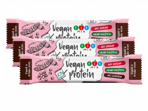 Протеиновый батончик «Vegan Protein» с кэробом и ягодами асаи, 30 г ТМ Fit Mix Набор из 3 штук