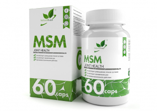 МСМ (Метилсульфонилметан), 60 капсул ТМ NaturalSupp