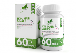 Комплекс витаминно-минеральный Skin, Nails & Hair (Бьюти+) 60 капсул, ТМ NaturalSupp