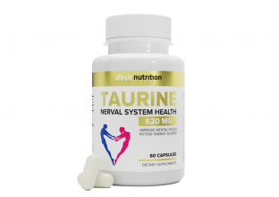 Аминокислота Таурин, 500 мг, 60 капсул ТМ aTech