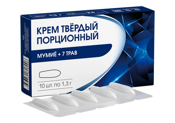 Анализ продукта Фитосвечи Мумиё + 7 трав (при геморрое), 10 шт ТМ Алтайский Нектар