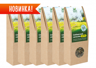 Травяной чай Сибирский сильник россыпью, 100 гр. Набор 6 шт