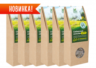 Травяной чай Сибирский сильник в пирамидках, 100 гр. Набор 6 шт