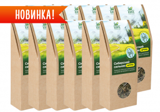 Травяной чай Сибирский сильник россыпью, 100 гр. Набор 12 шт