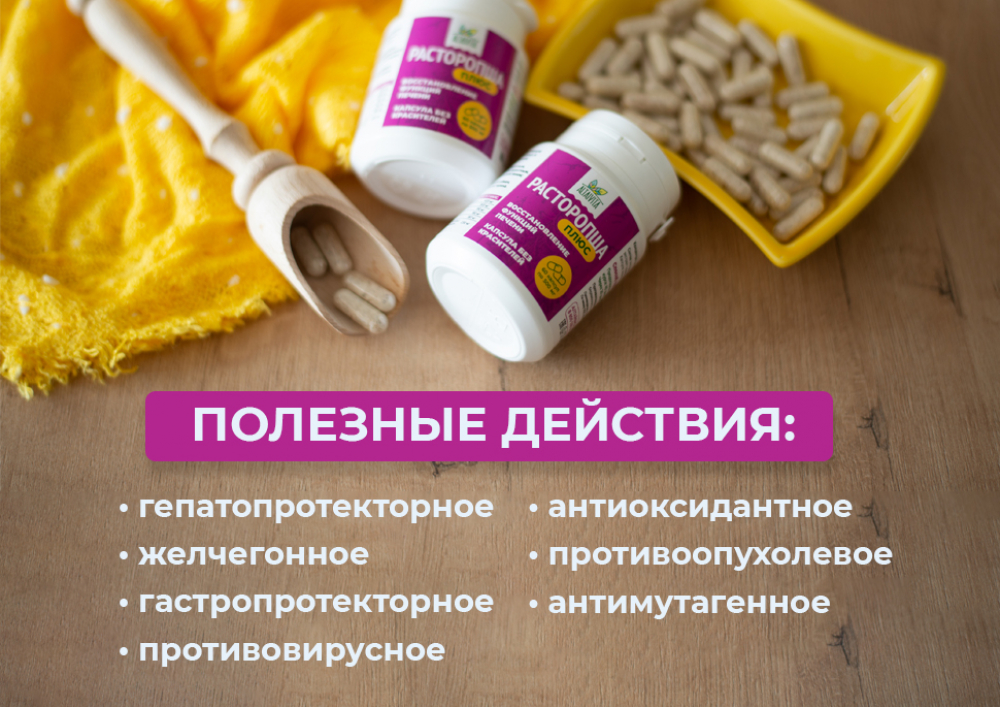 Купить расторопшу в капсулах недорого по низкой цене в «Алтайвита»