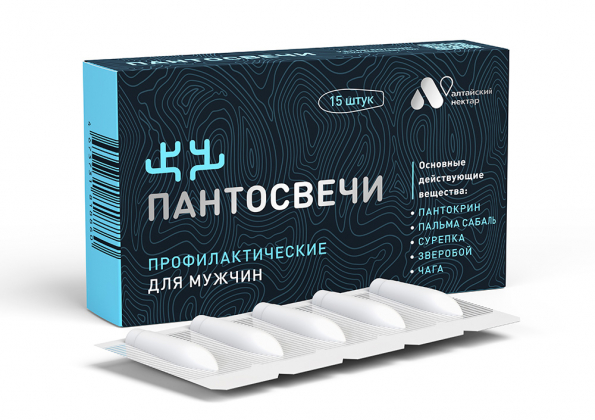 Пантосвечи Алтайский марал для мужчин