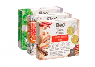 Набор Кедровая пряность карамель леденцовая, Eleo