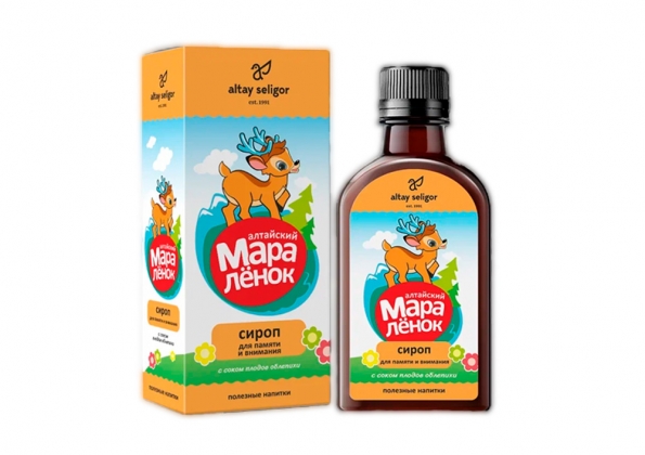 Анализ продукта Сироп для памяти и внимания Алтайский мараленок 200 мл, Алтай-Селигор