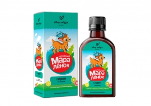 Сироп от кашля Алтайский мараленок 200 мл, Алтай-Селигор