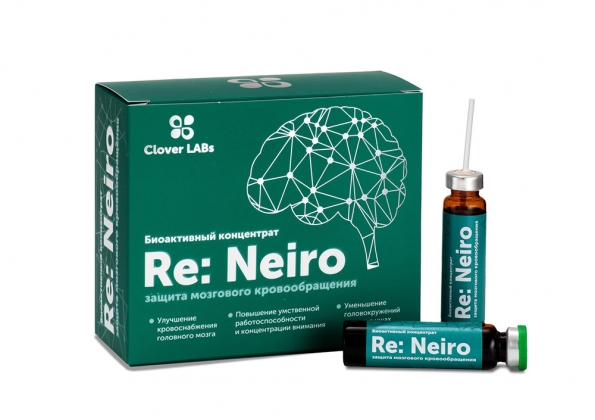Анализ продукта Концентрат Re: Neiro – Защита мозгового кровообращения, Clover Labs