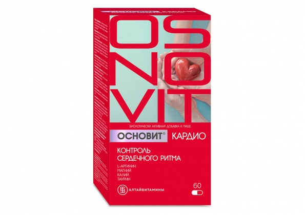 Анализ продукта Основит Кардио, 60 капсул, Алтайвитамины