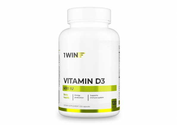 Анализ продукта Витамин D3 600 ME 120 капсул, 1WIN