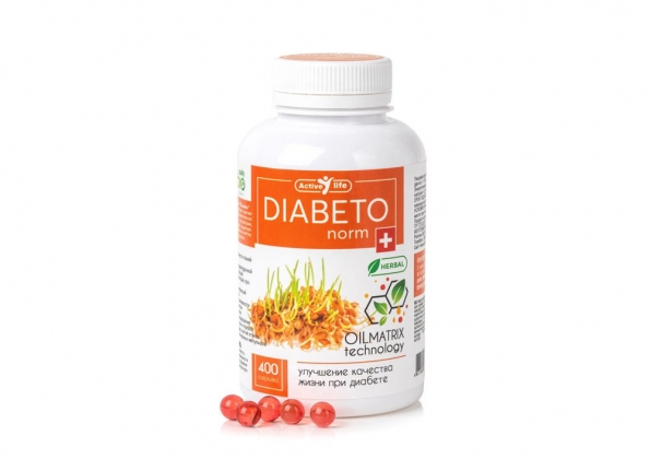 Анализ продукта Матриксные маслянные экстракты AKTIVE LIFE: DIABETOnorm, 400 капс.